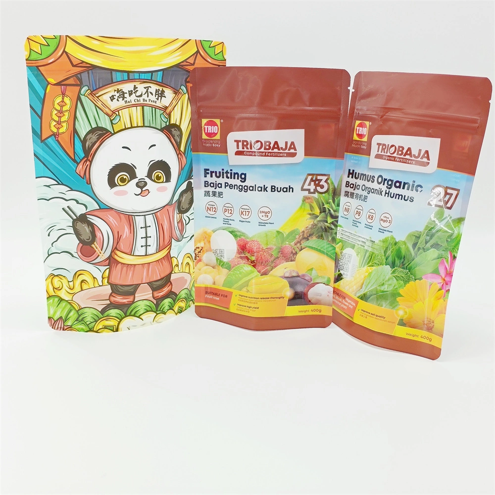 Manufacturers Supply Food Grade Plastic Resealable Vacuum Food Bags for Seafood Packaging