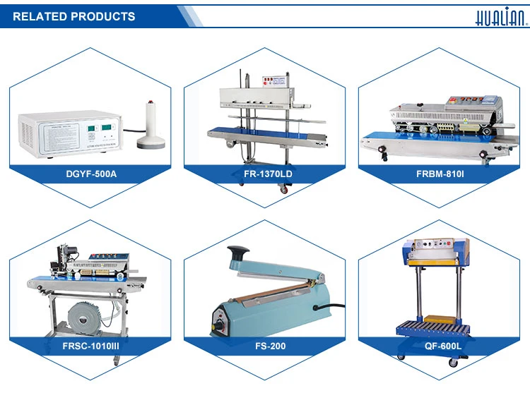 Packing New Hualian Sealing Vacuum Sealer Machine Food Savers with Good Service Hvc-210t/1d